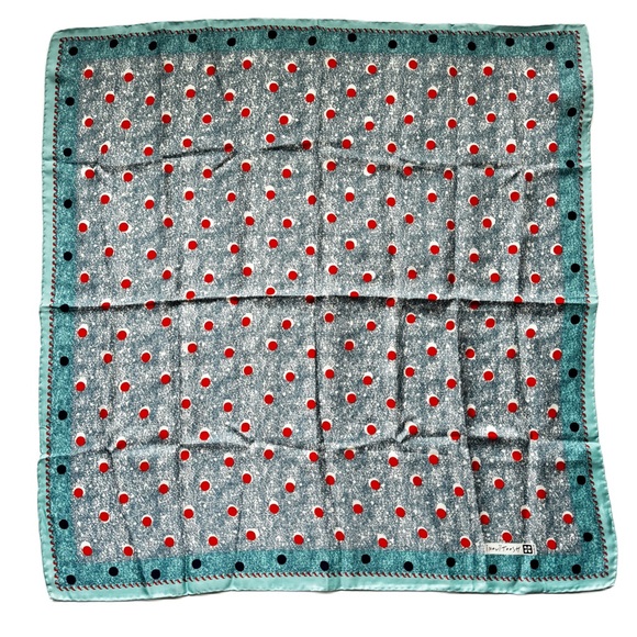 Inoui Toosh Luxe 100% Silk Scarf 70*70 Cm NWT - Picture 1 of 5